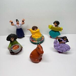 McDonalds Disney Encanto Lot of 6 Toys Camilo Mirabel Isabela Chispi Bruno Luisa